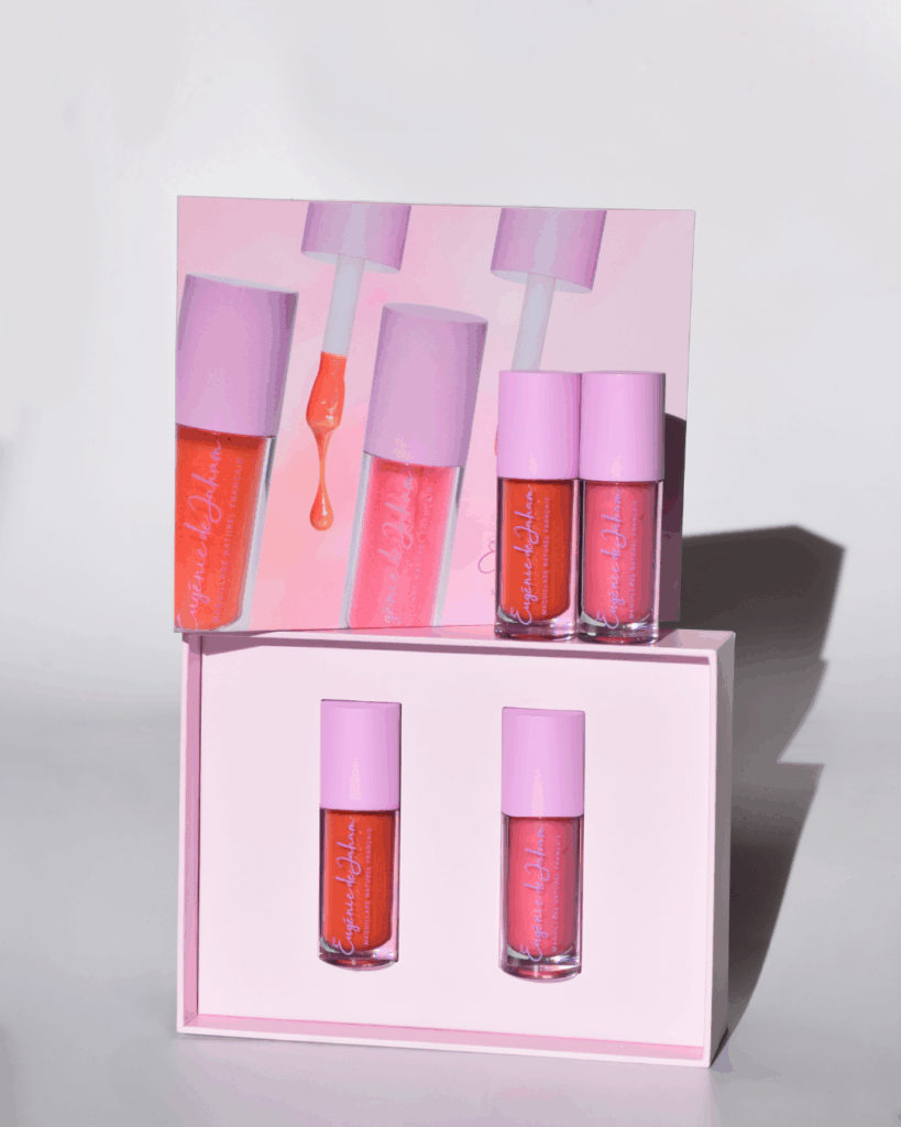 Coffret Huiles à Lèvres - Teinte : Abricot & Rosé