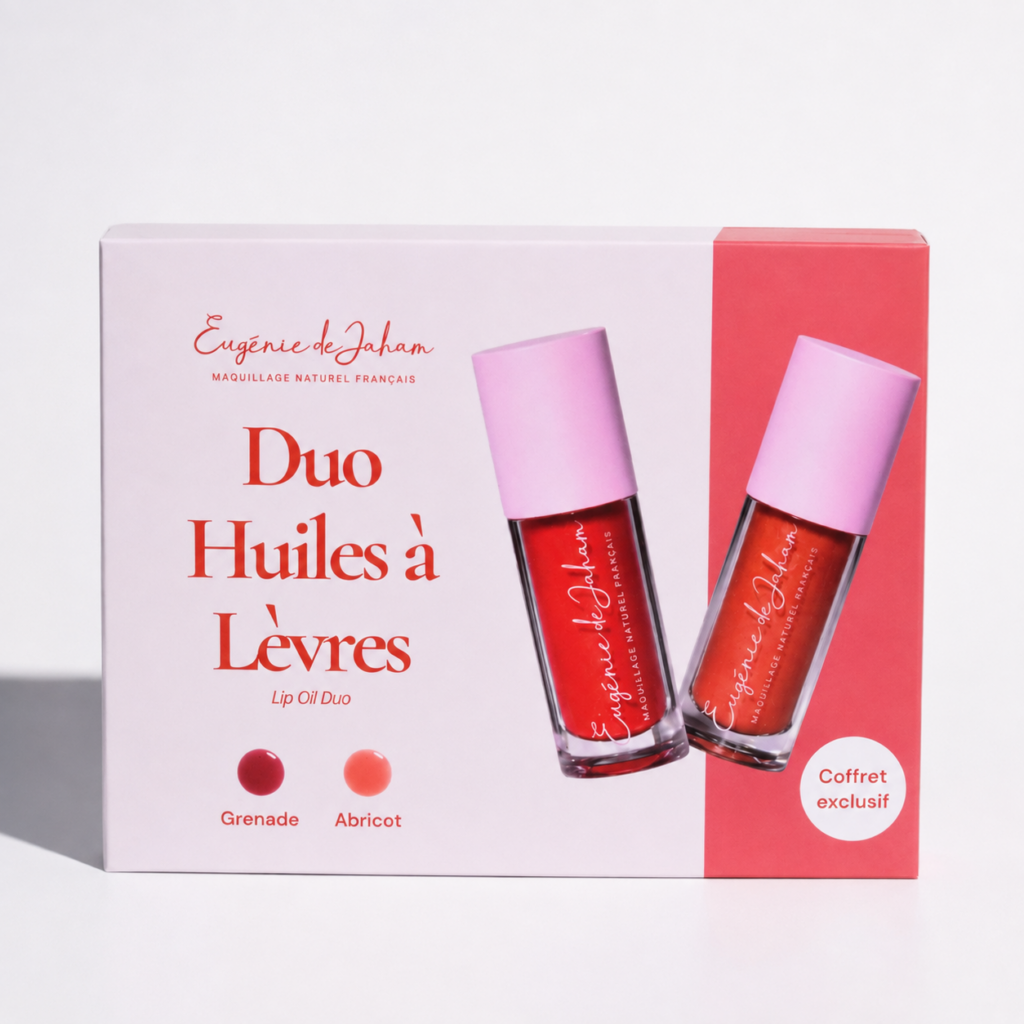 Coffret Huiles à Lèvres - Teinte Grenade & Abricot